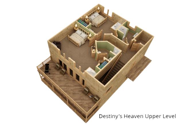 Destiny's Heavenly View 5 Bedrooms Sleeps 16 Pet Friendly Hot Tub Pool Table - image 3