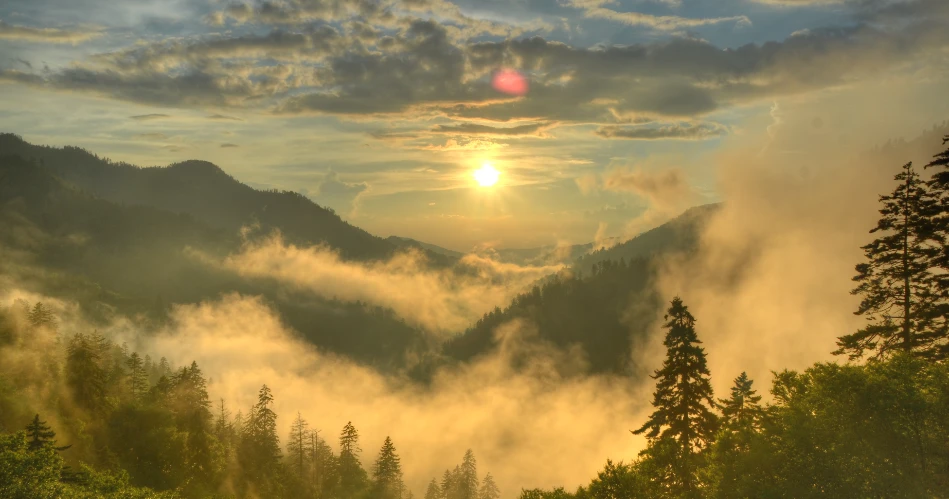 Best Places to Stop for Mountain Views Near Gatlinburg