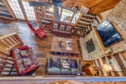 Hand Hewn Hideaway Stunning Gatlinburg Cabin with Hot Tub Table Games and Outdoor Oasis - image 24