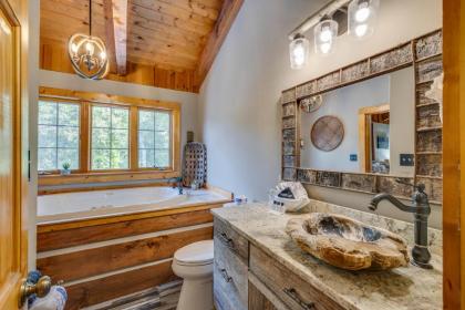 Hand Hewn Hideaway Stunning Gatlinburg Cabin with Hot Tub Table Games and Outdoor Oasis - image 27